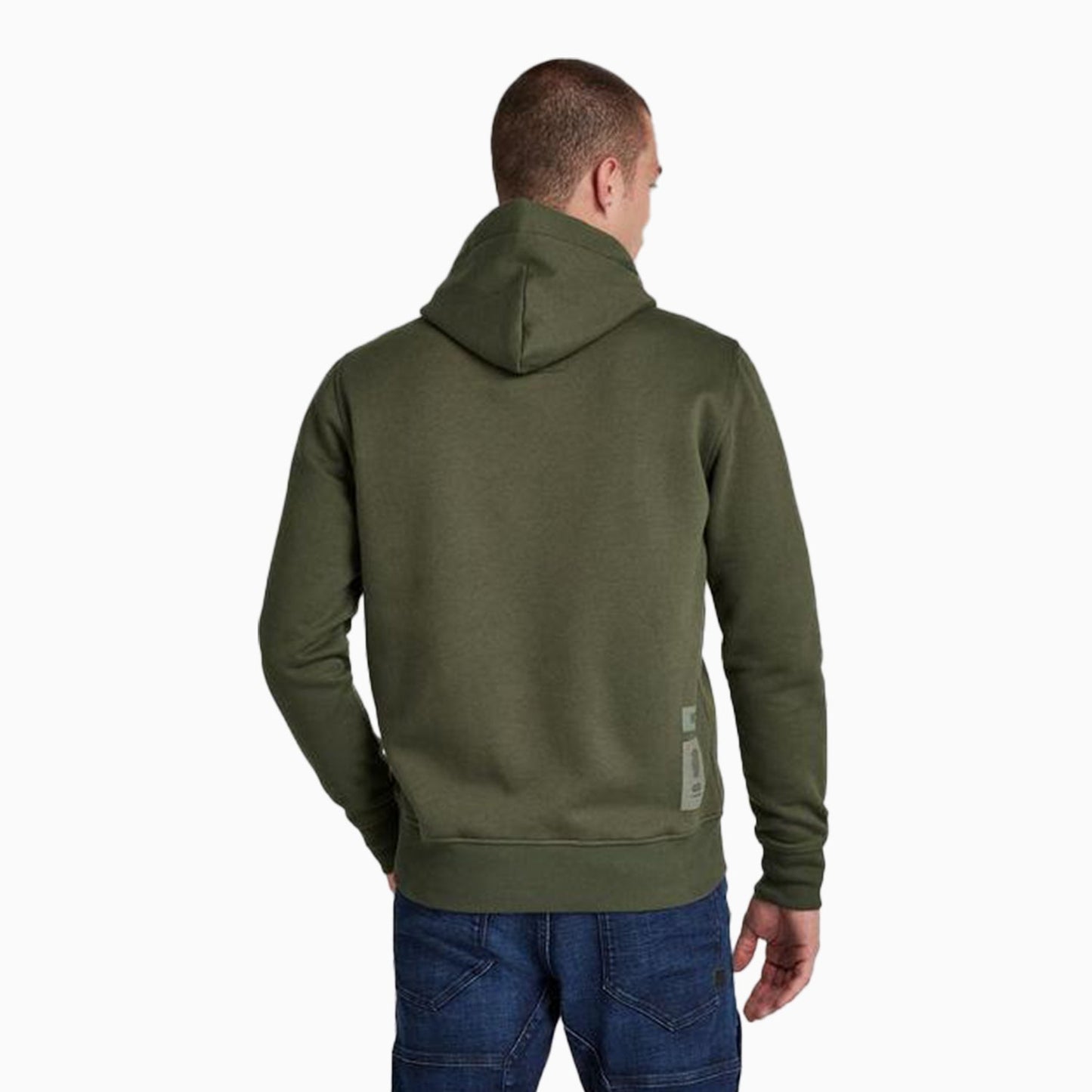 Men's G-Star Logo Pull Over Hoodie