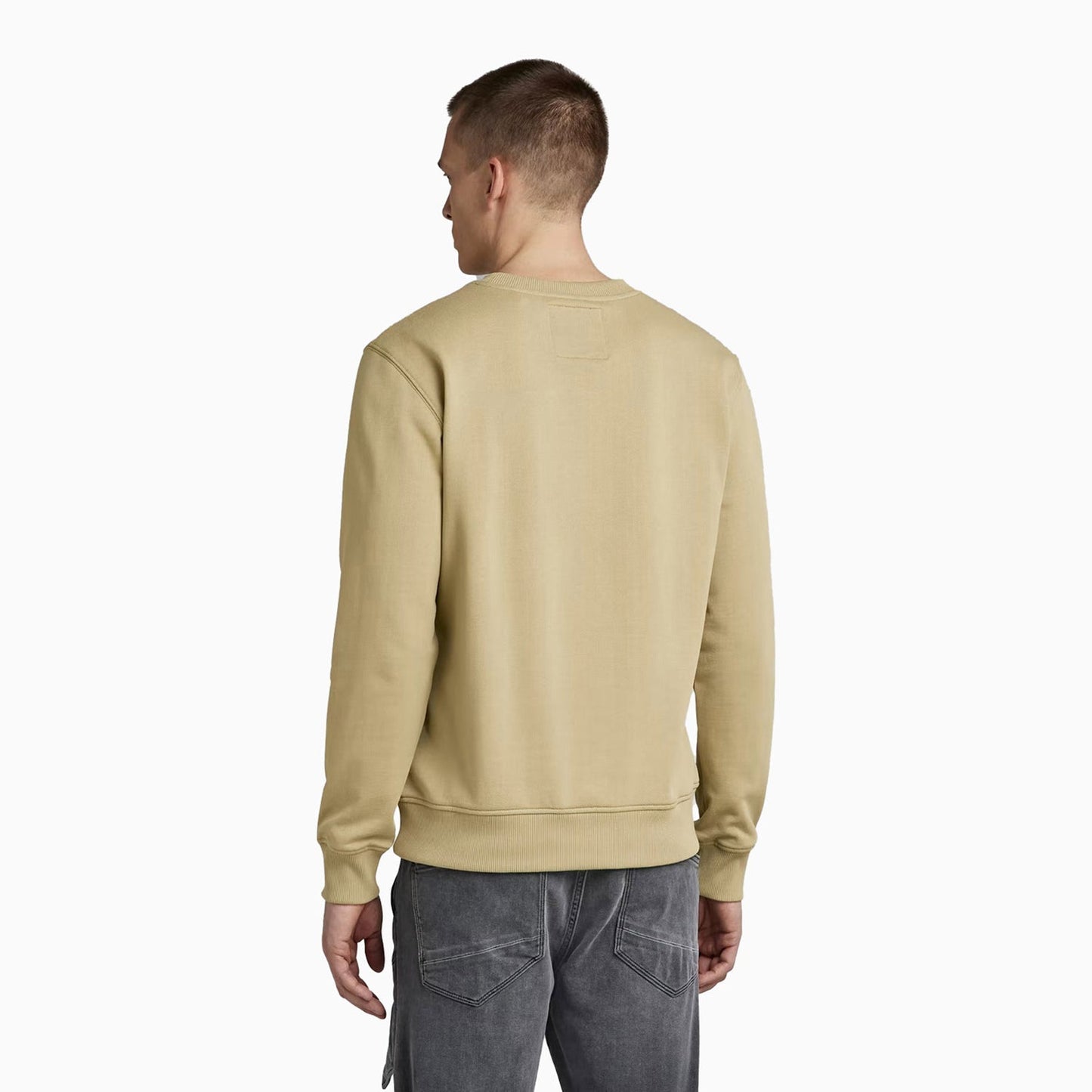 Men's Abstract Raw Sweatshirt