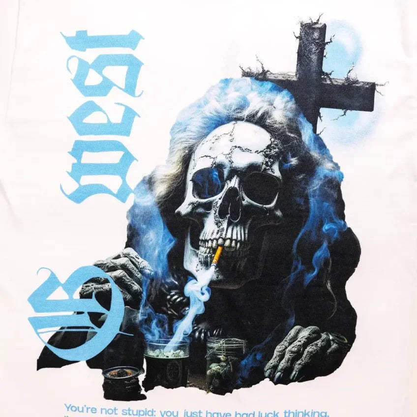Men's Smoke Skull Life Style T-Shirt