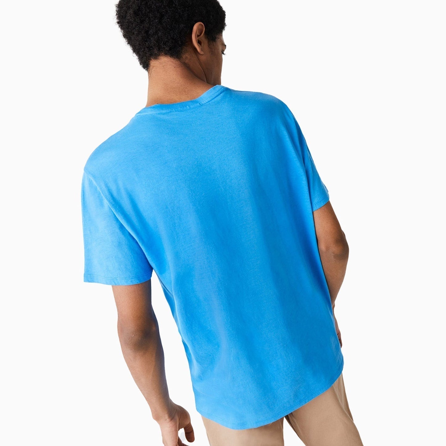 Men's Pima Cotton V-Neck Jersey T Shirt