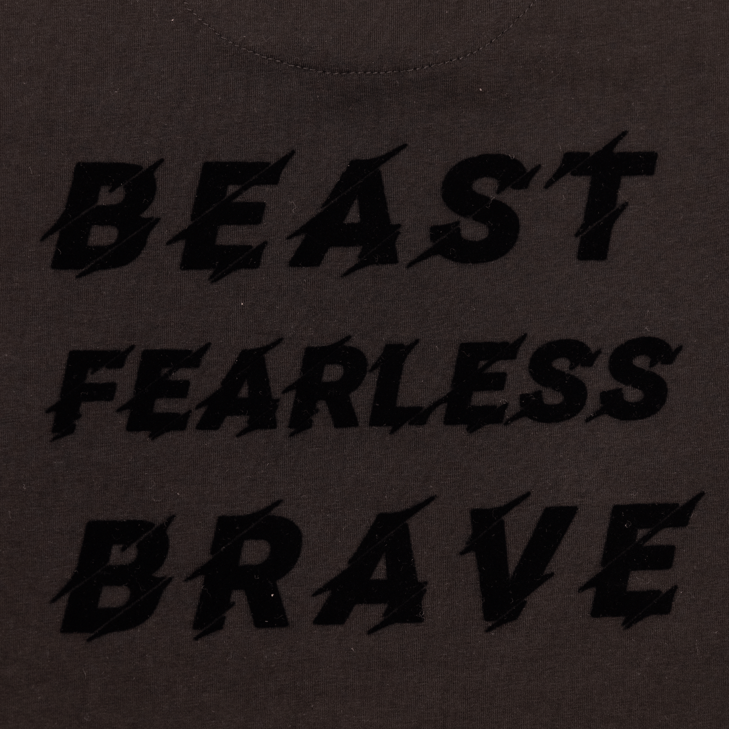 Kid's Beast Fearless Brave Short Sleeve T-Shirt