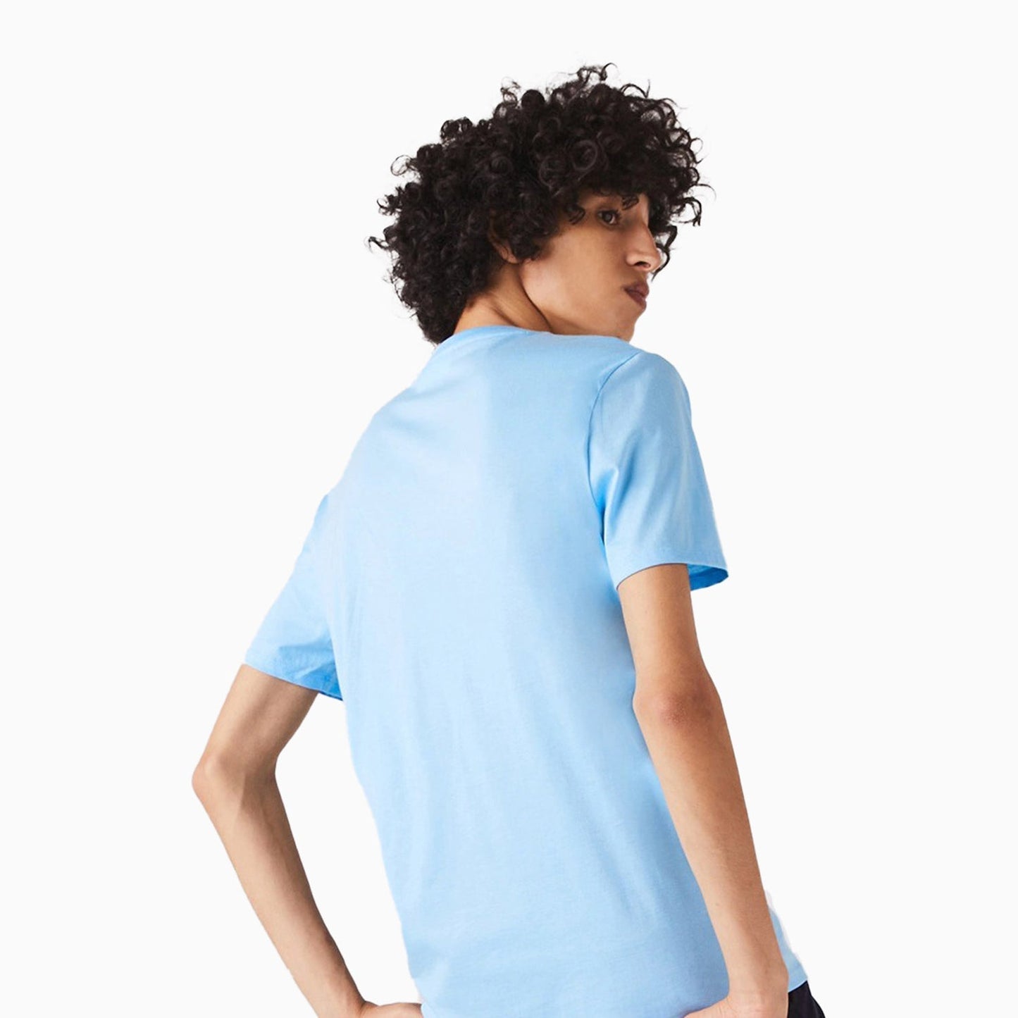 Men's Pima Cotton V-Neck Jersey T Shirt