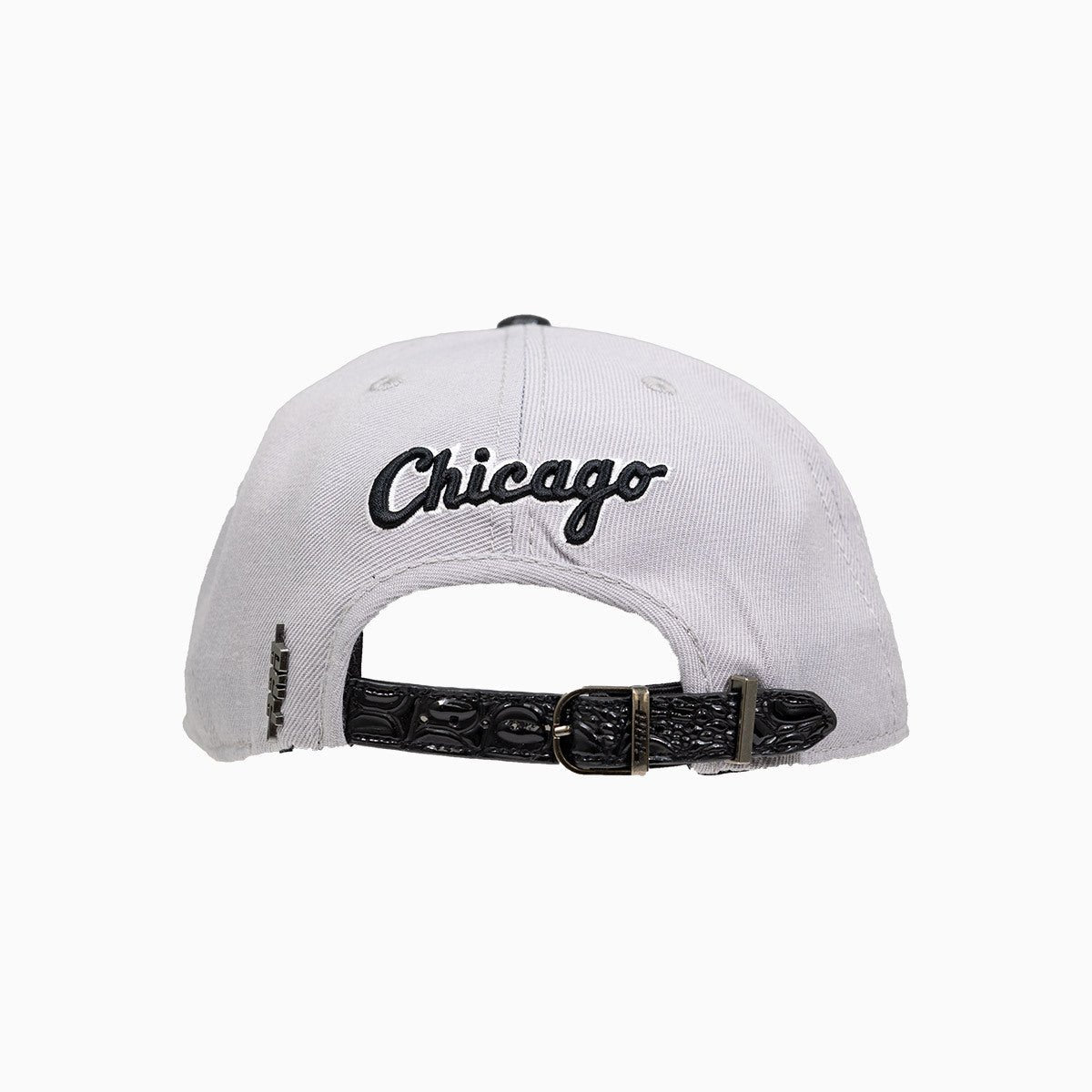 Chicago White Sox Hat With Leather Visor
