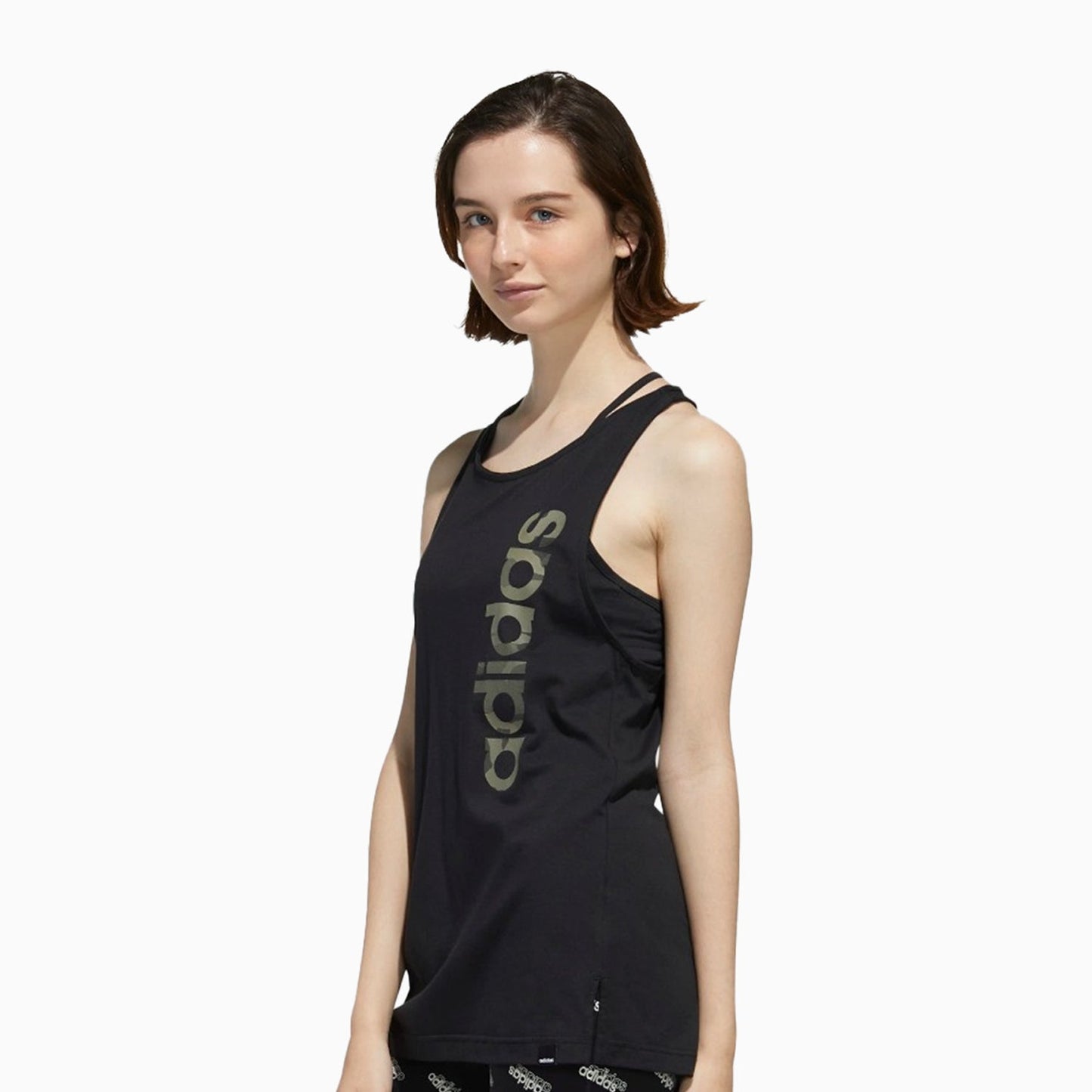 Women's Boxed Camo Tank-Tops