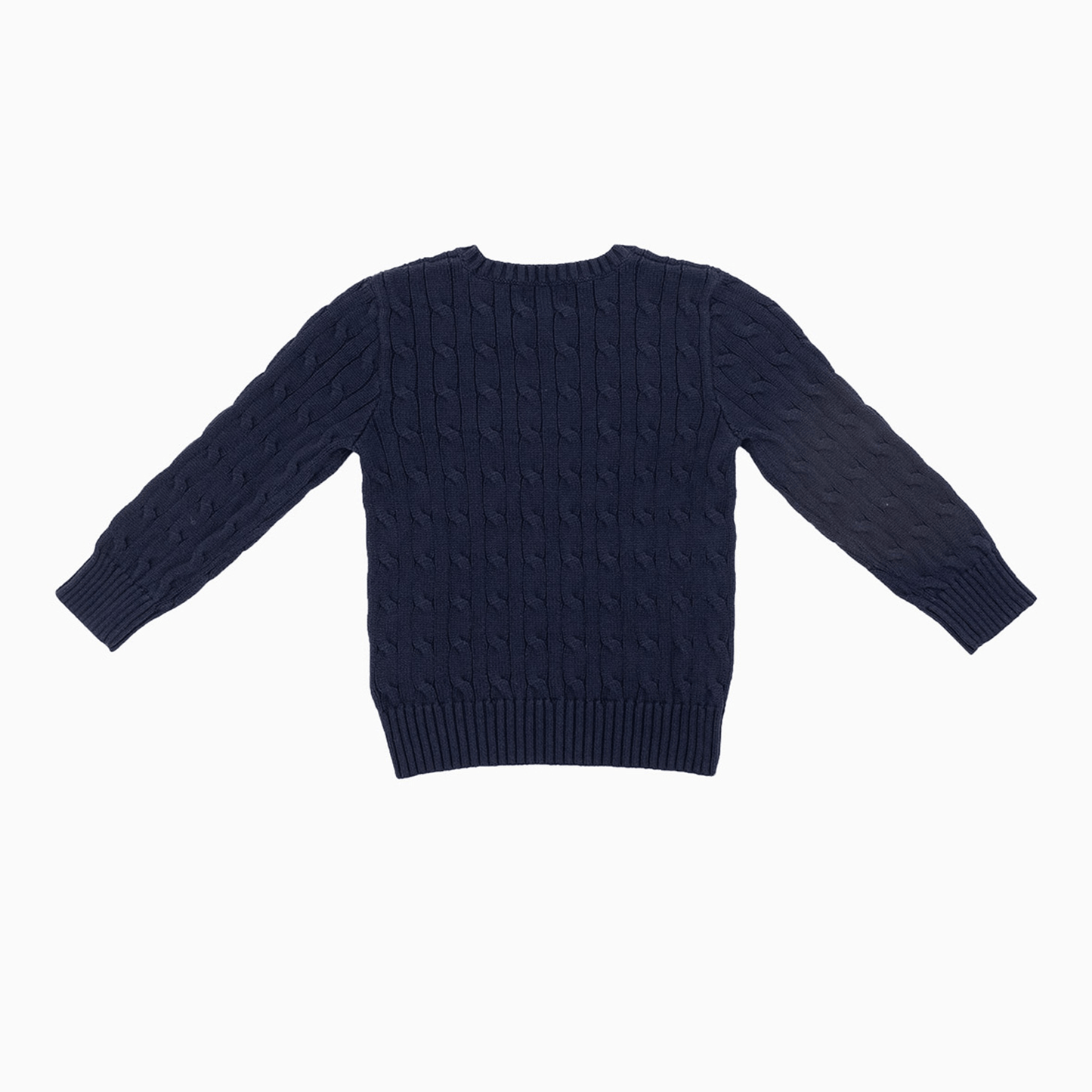 Kid's Cable Knit Cotton Sweater