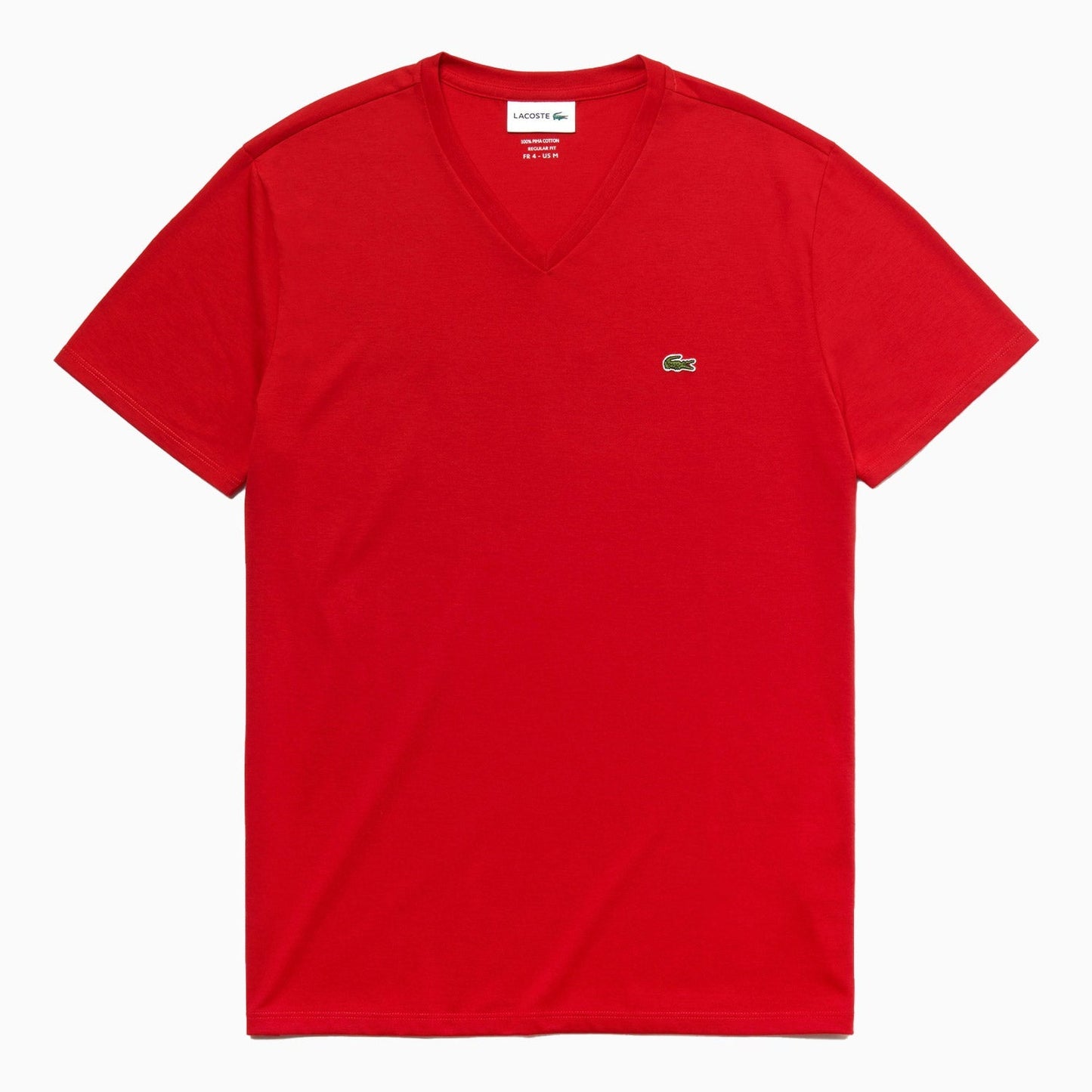 Men's Pima Cotton V-Neck Jersey T Shirt