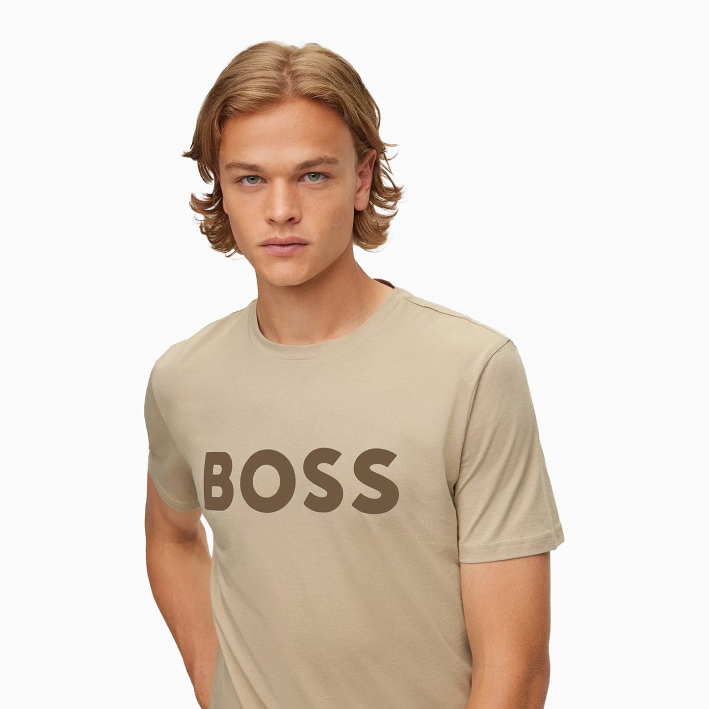 Men's Cotton Jersey Crew Neck T Shirt