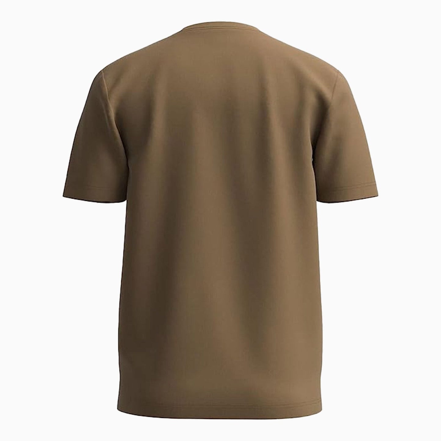 Men's Cotton Jersey T-Shirt With Rubber Print Logo