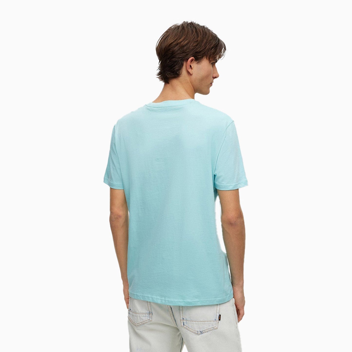 Men's Cotton Jersey Crew Neck T Shirt