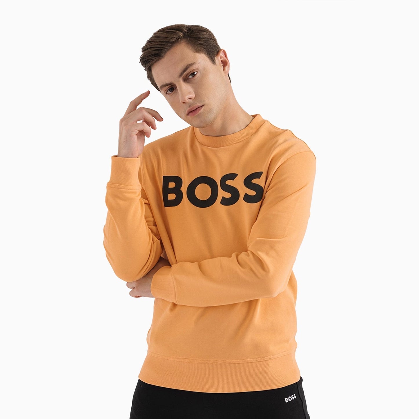 Men's Relaxed Fit Cotton Terry Sweatshirt