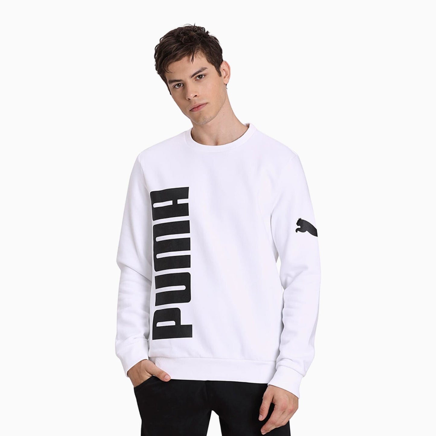 Men's  Big Logo Crew Neck Sweatshirt