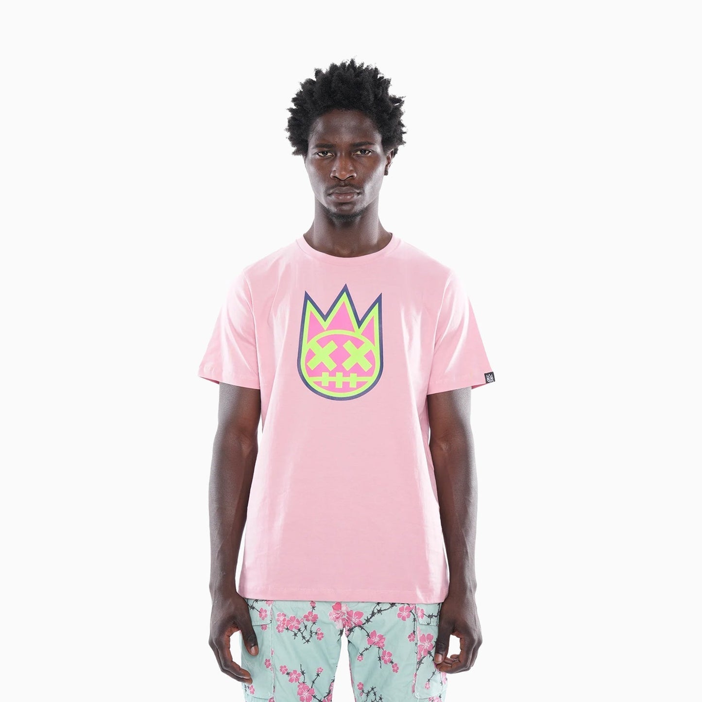 Men's 3D Clean Shimuchan Logo Crew Neck T-Shirt