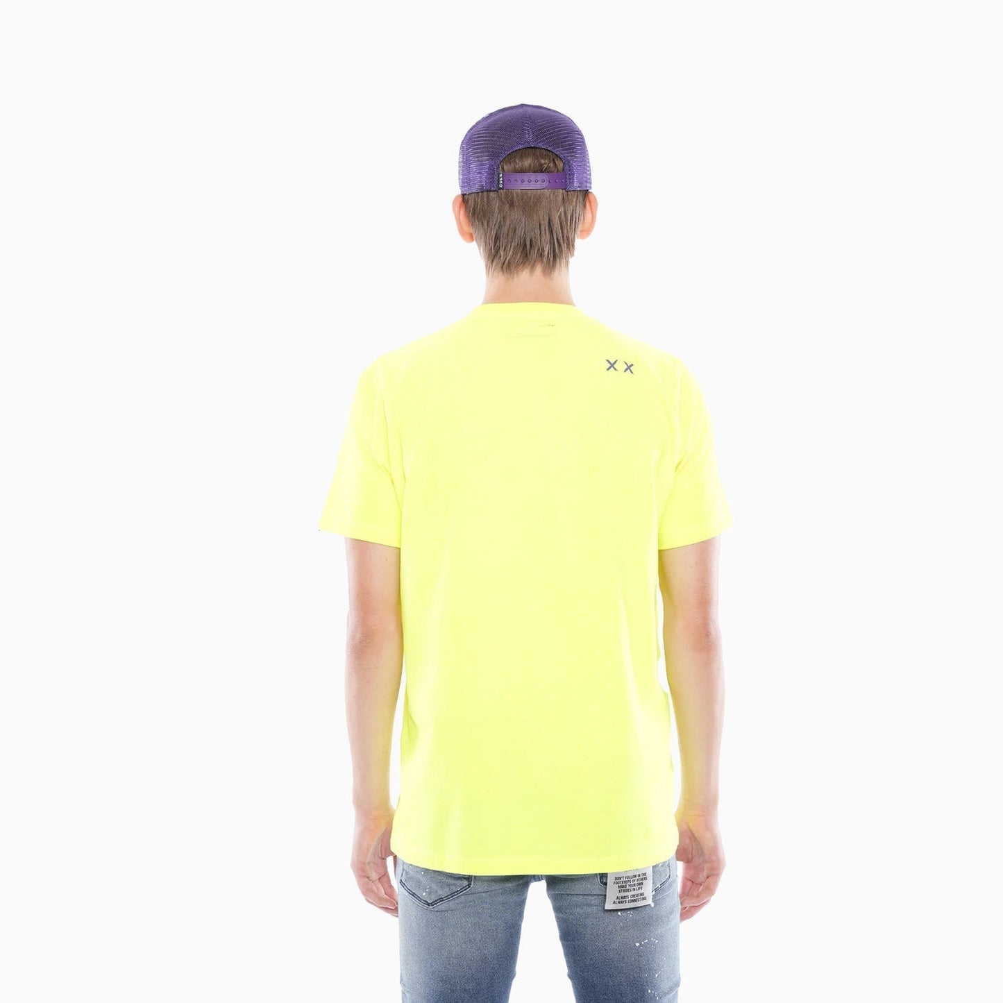 Men's 3D Clean Shimuchan Logo Crew Neck T-Shirt