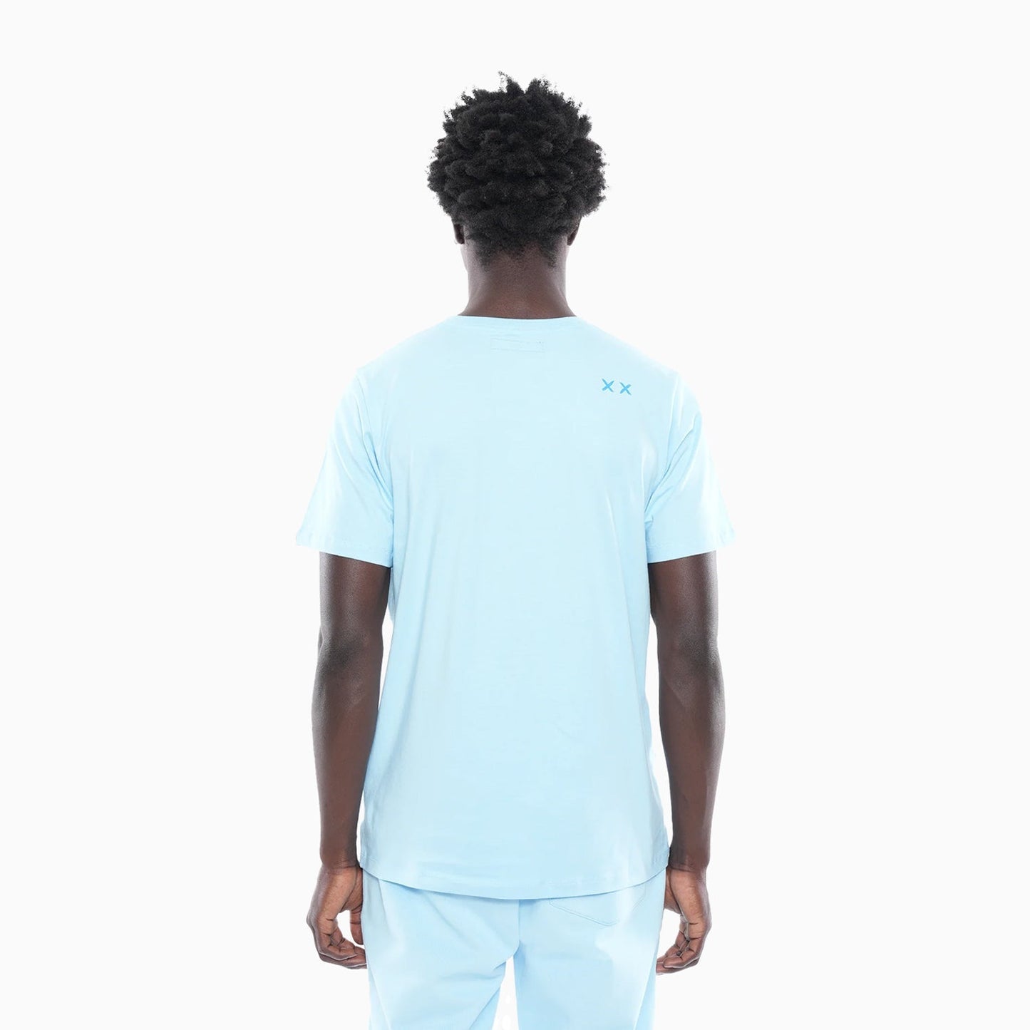 Men's 3D Clean Shimuchan Logo Crew Neck T-Shirt