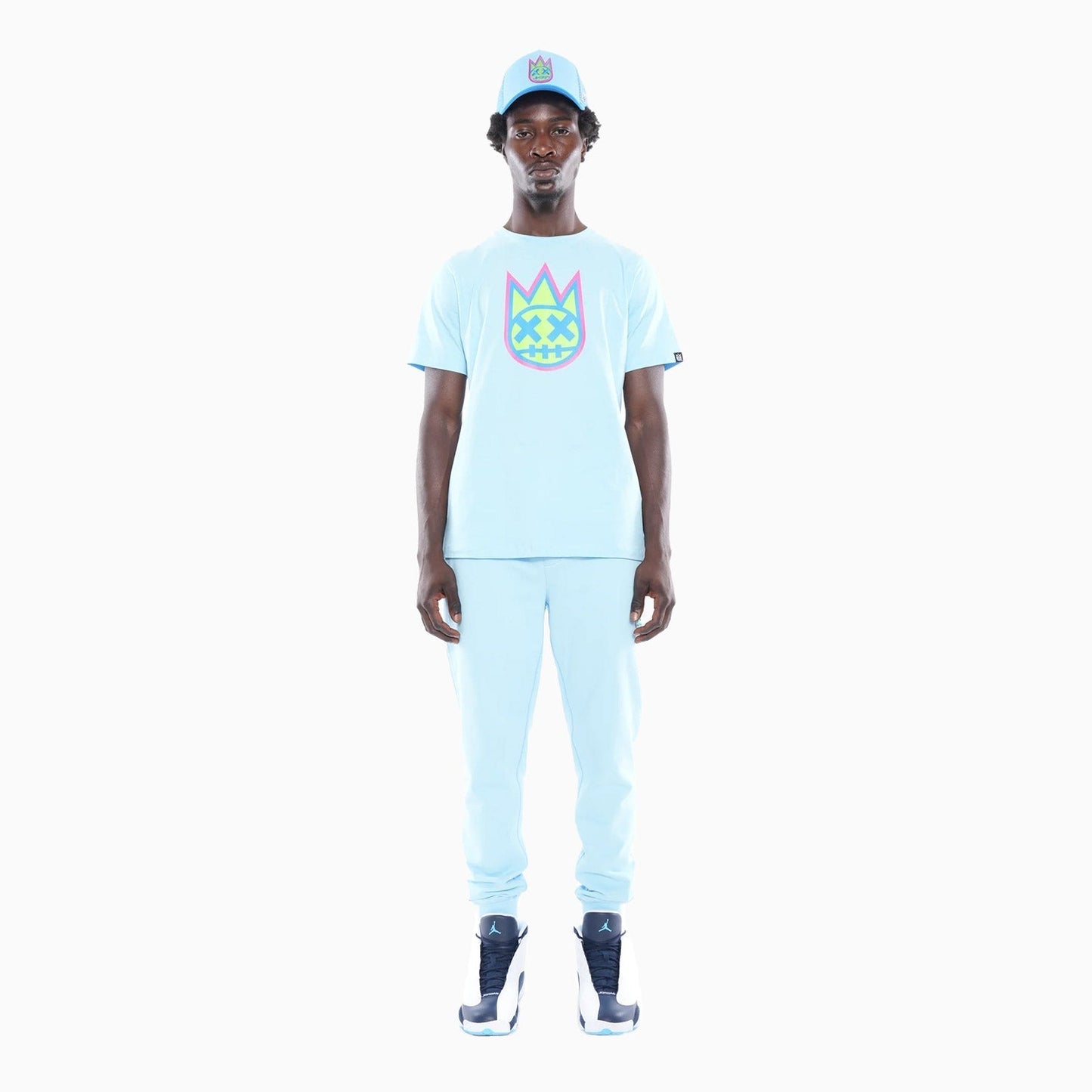 Men's 3D Clean Shimuchan Logo Crew Neck T-Shirt