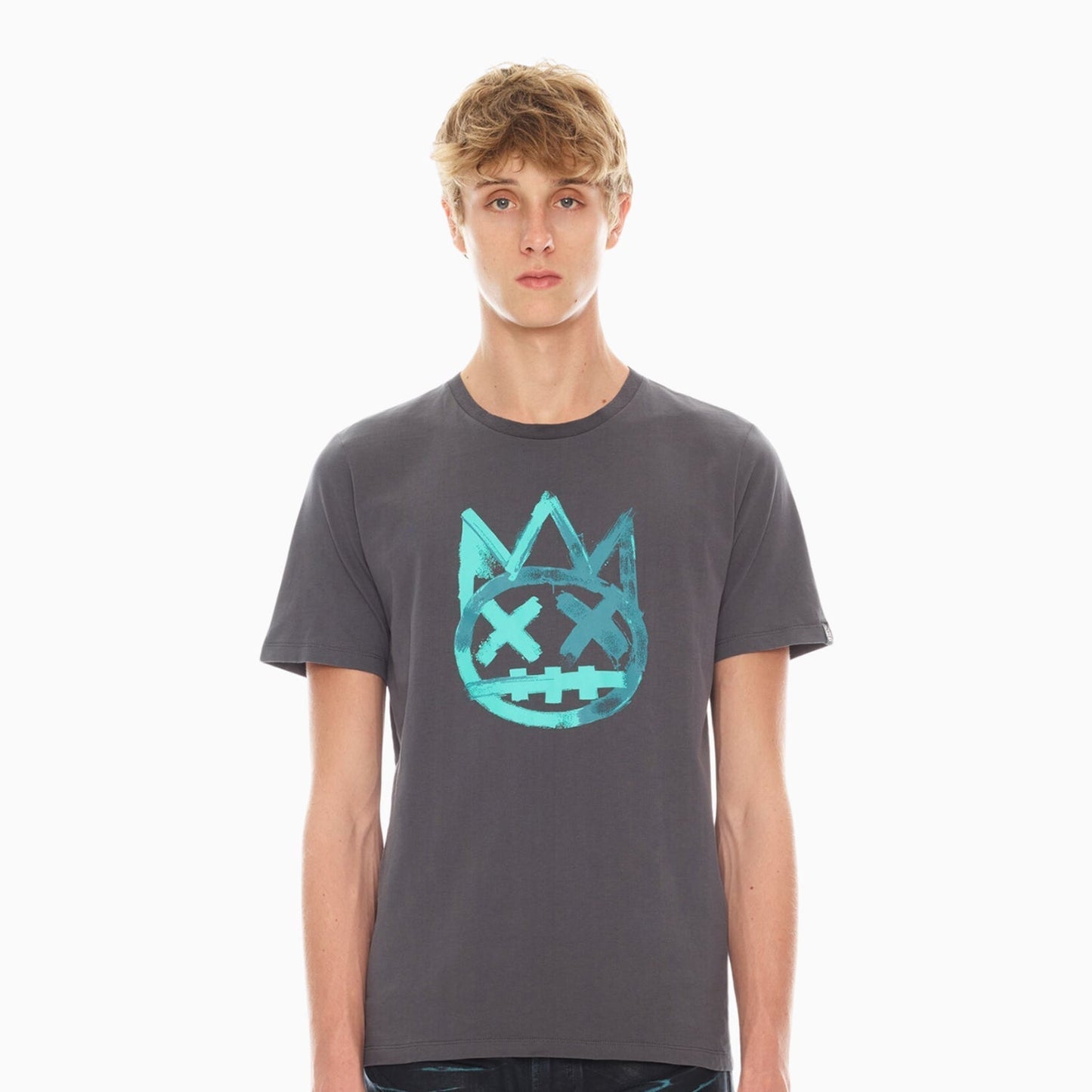 Men's Shimuchan Logo Short Sleeve Crew Neck T Shirt