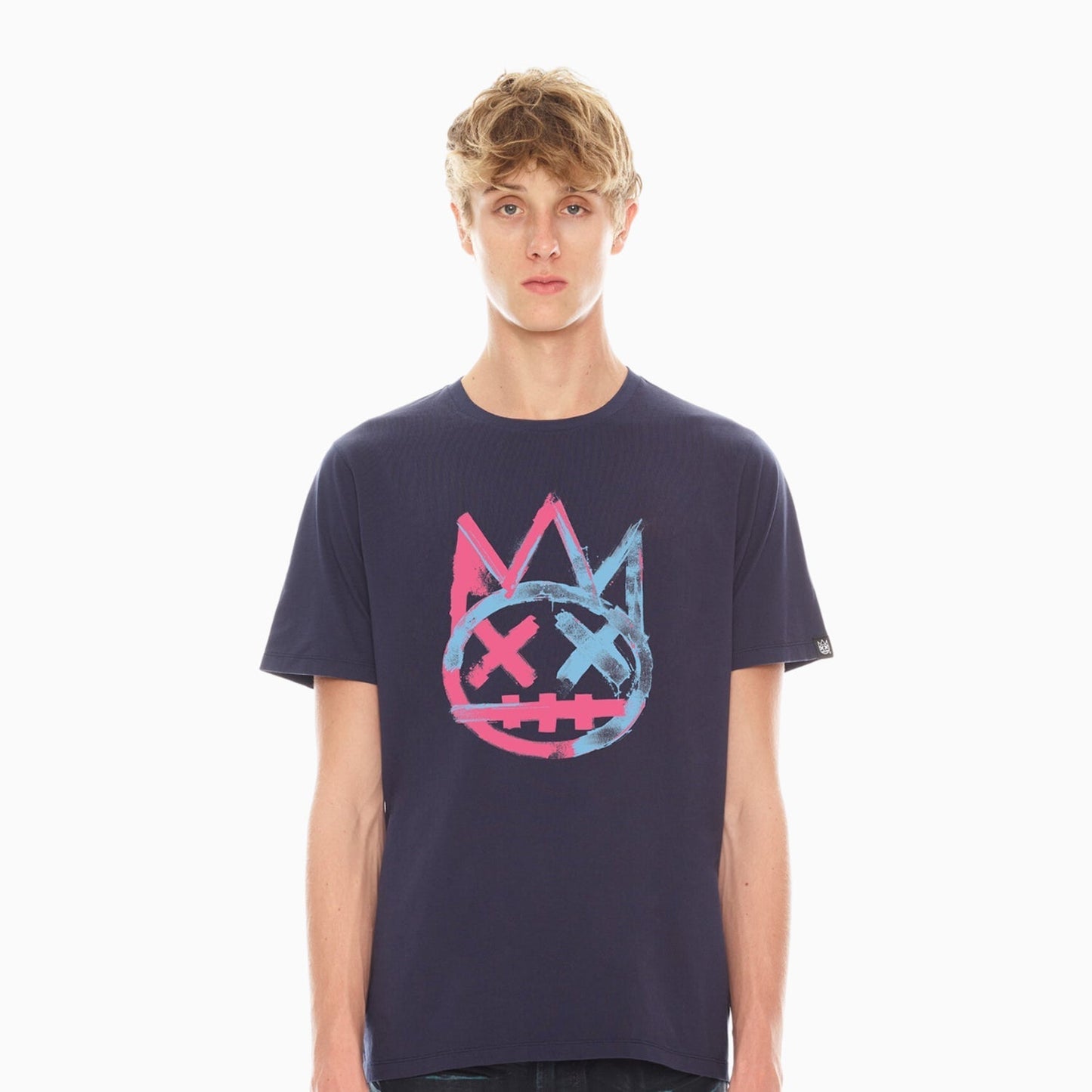 Men's Shimuchan Logo Short Sleeve Crew Neck T Shirt