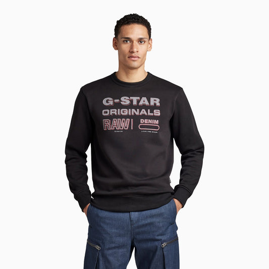 Men's Originals Stamp R Crew Neck Sweatshirt