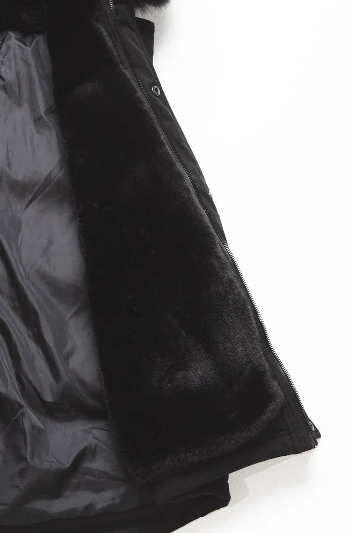 Men's Yukon Fur Lined Puffer Vest