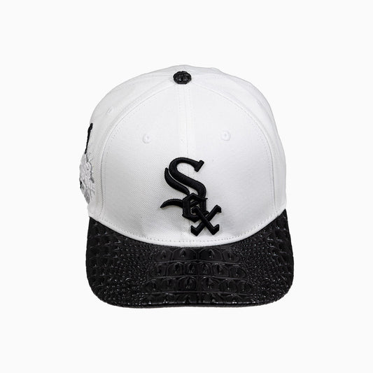 Chicago White Sox MLB Hat With Leather Visor