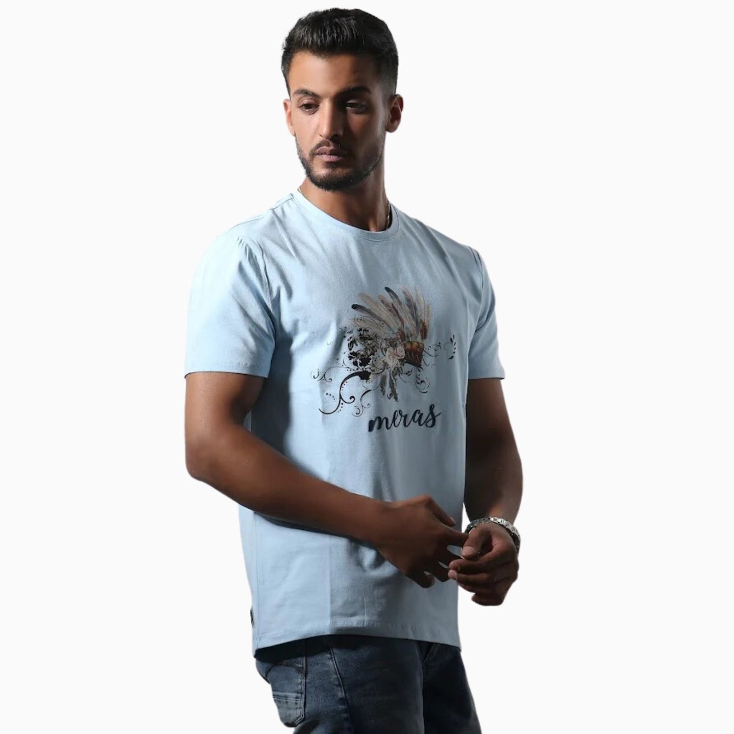 Men's Crew Neck Short Sleeve T Shirt
