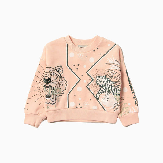 Kid's Crew Neck Long Sleeve Sweatshirt