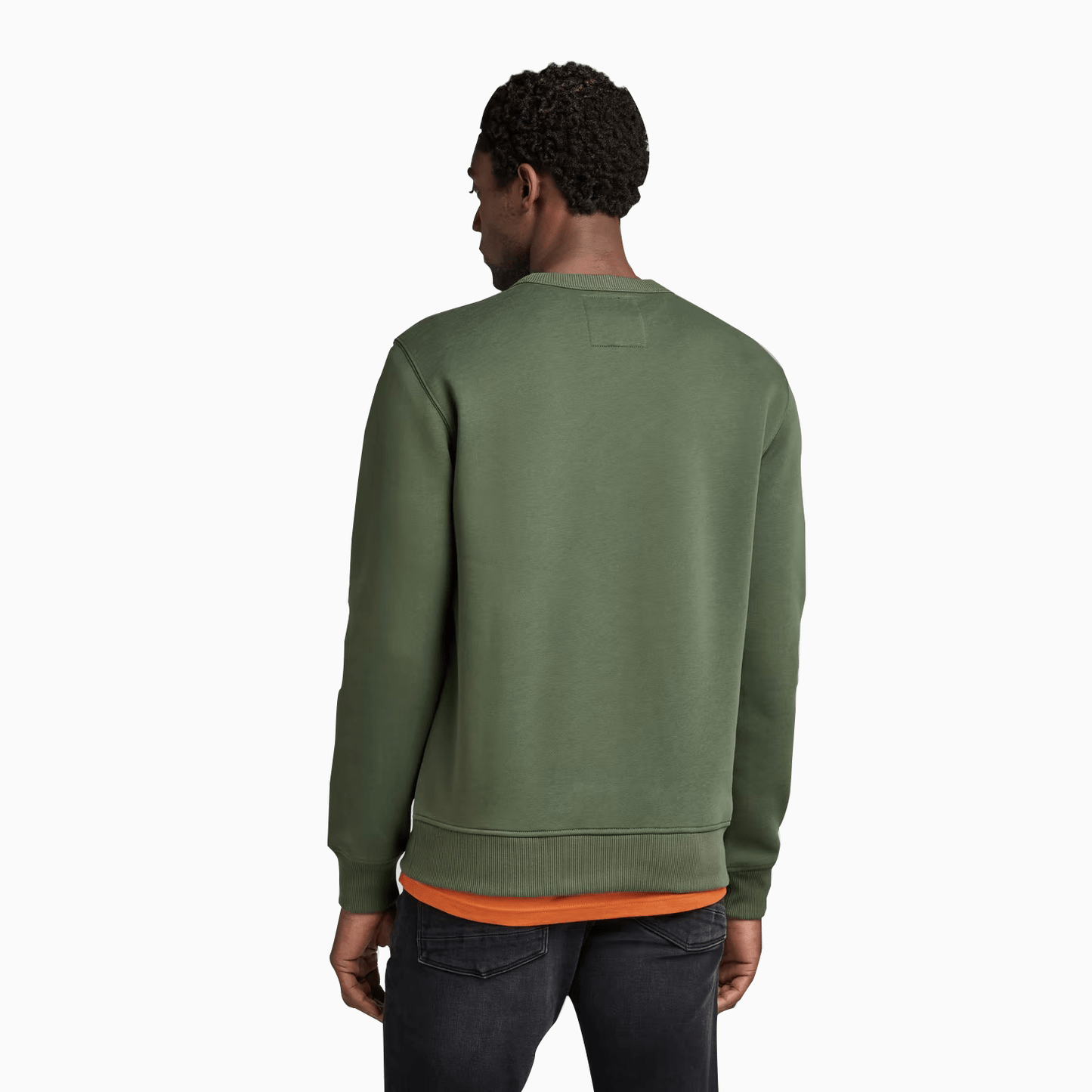 Men's Multi Colored Raw Sweatshirt