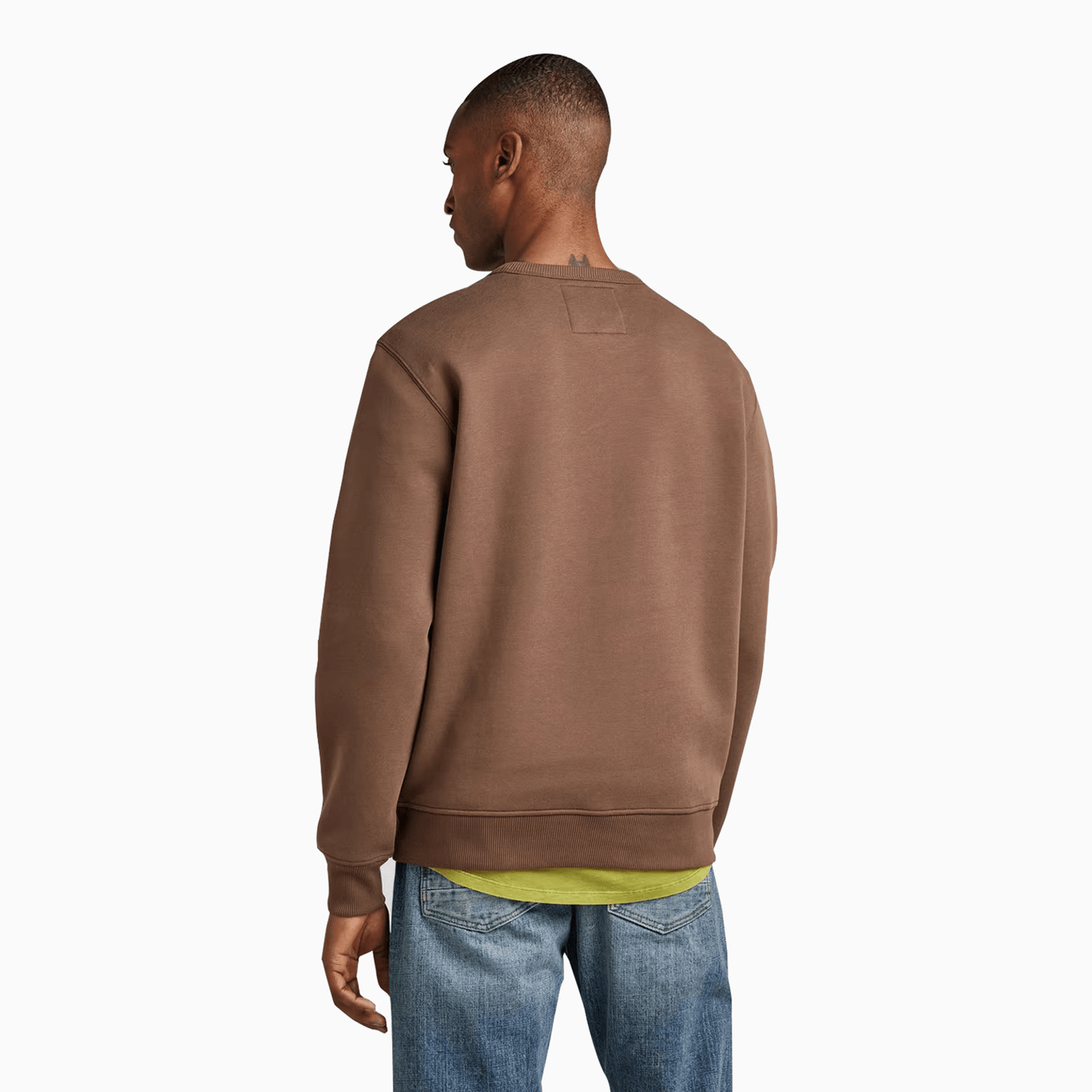 Men's Multi Colored Raw Sweatshirt