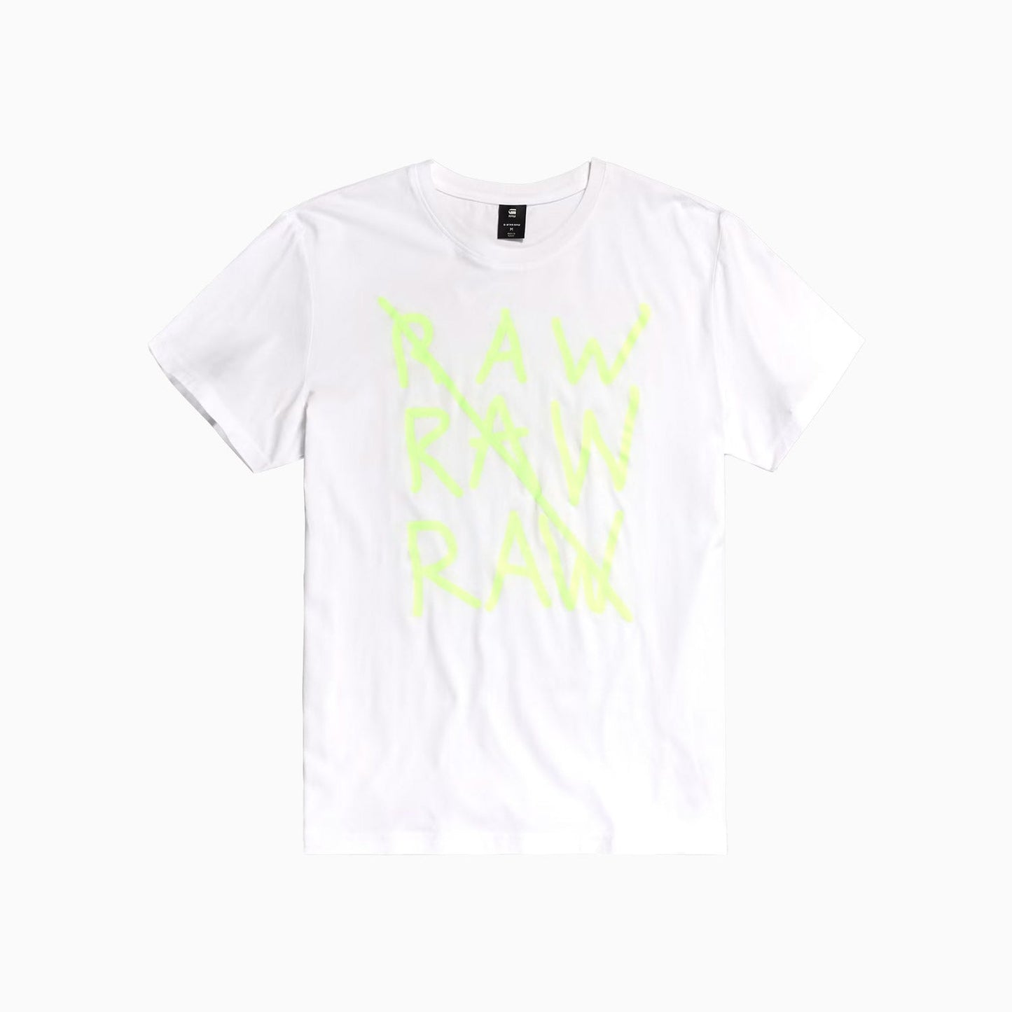 Men's Raw Short Sleeve T Shirt