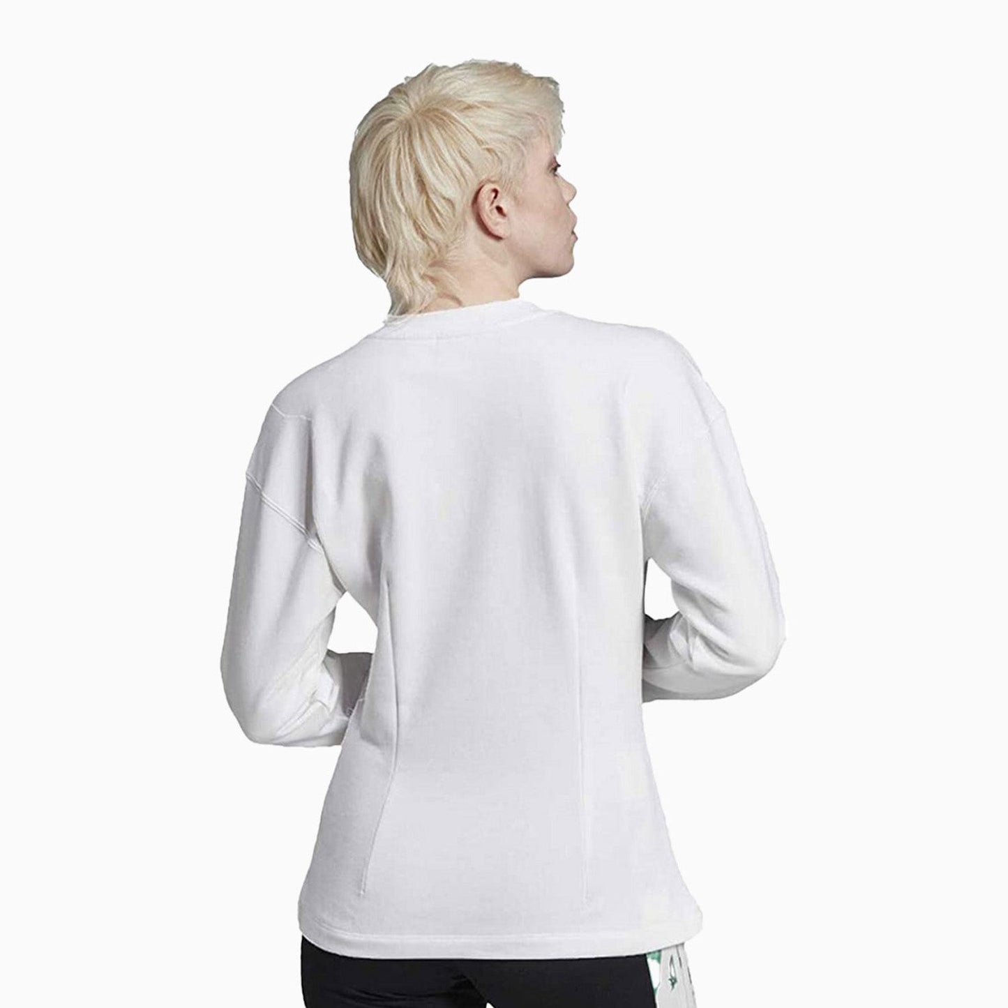 Women's Essentials 3-Stripes Fleece Sweatshirt