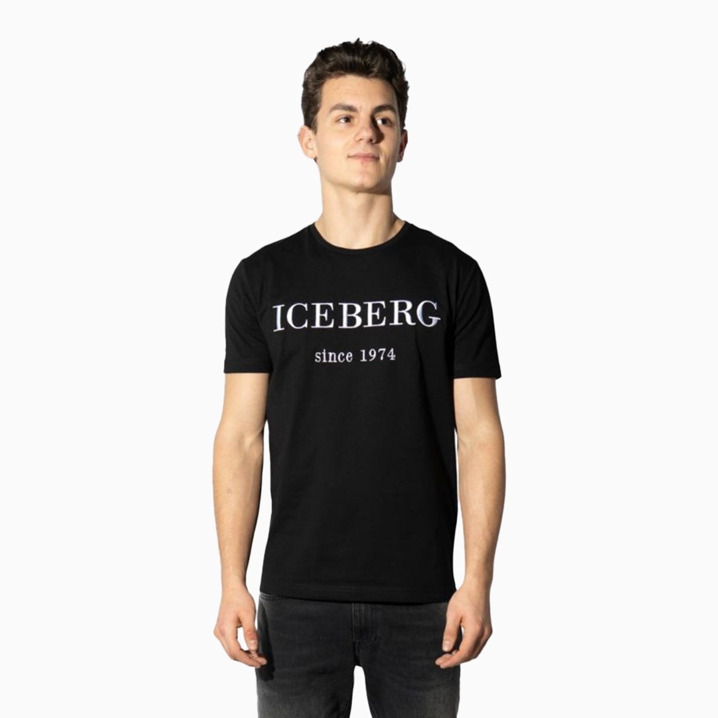 Men's Iceberg Logo Short Sleeve T-Shirt