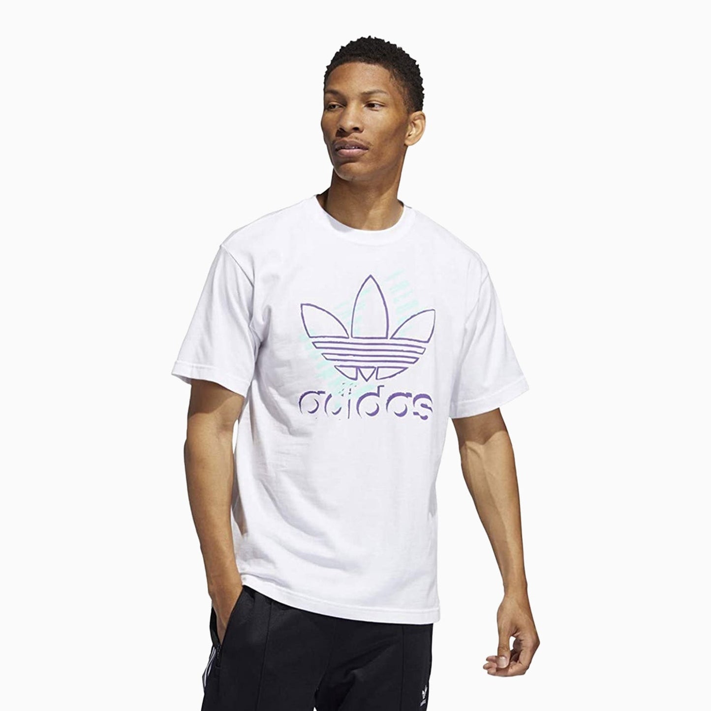 Men's Originals Sketch Trefoil T Shirt
