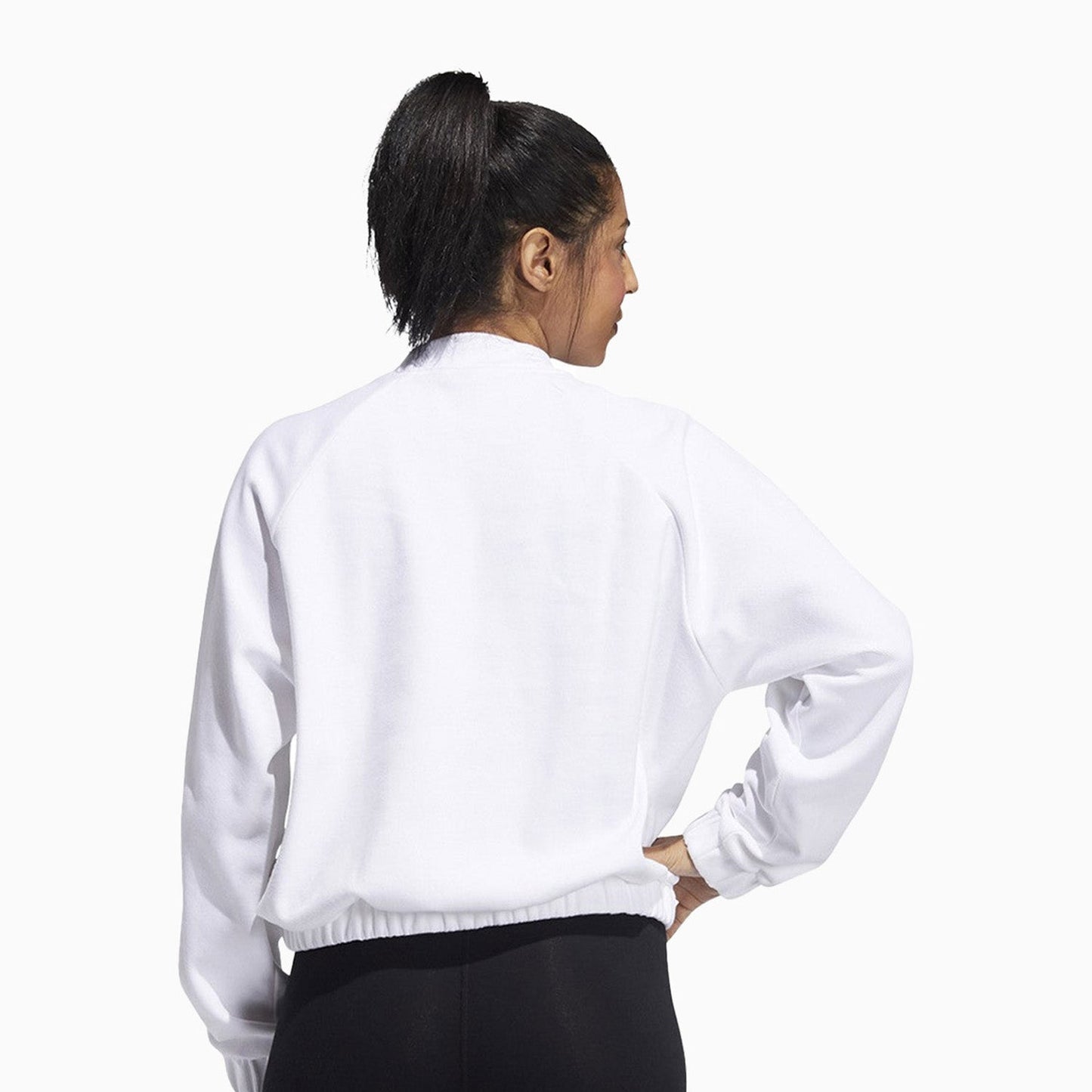 Women's Ribbed Crewneck Sweatshirt