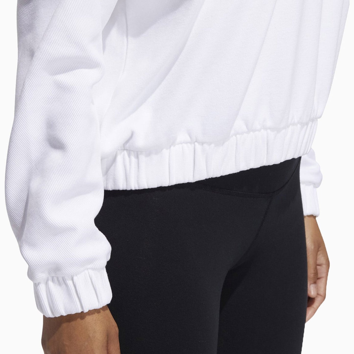 Women's Ribbed Crewneck Sweatshirt