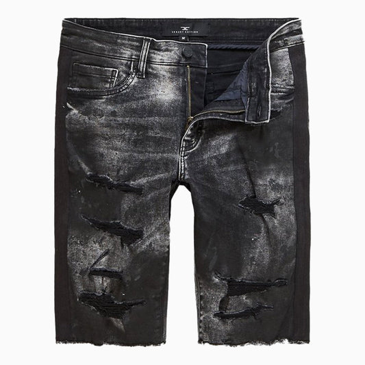 Kid's Sparta Striped Denim Shorts