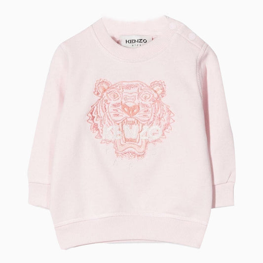 Kid's In Marl Non Brushed Fleece Sweatshirt