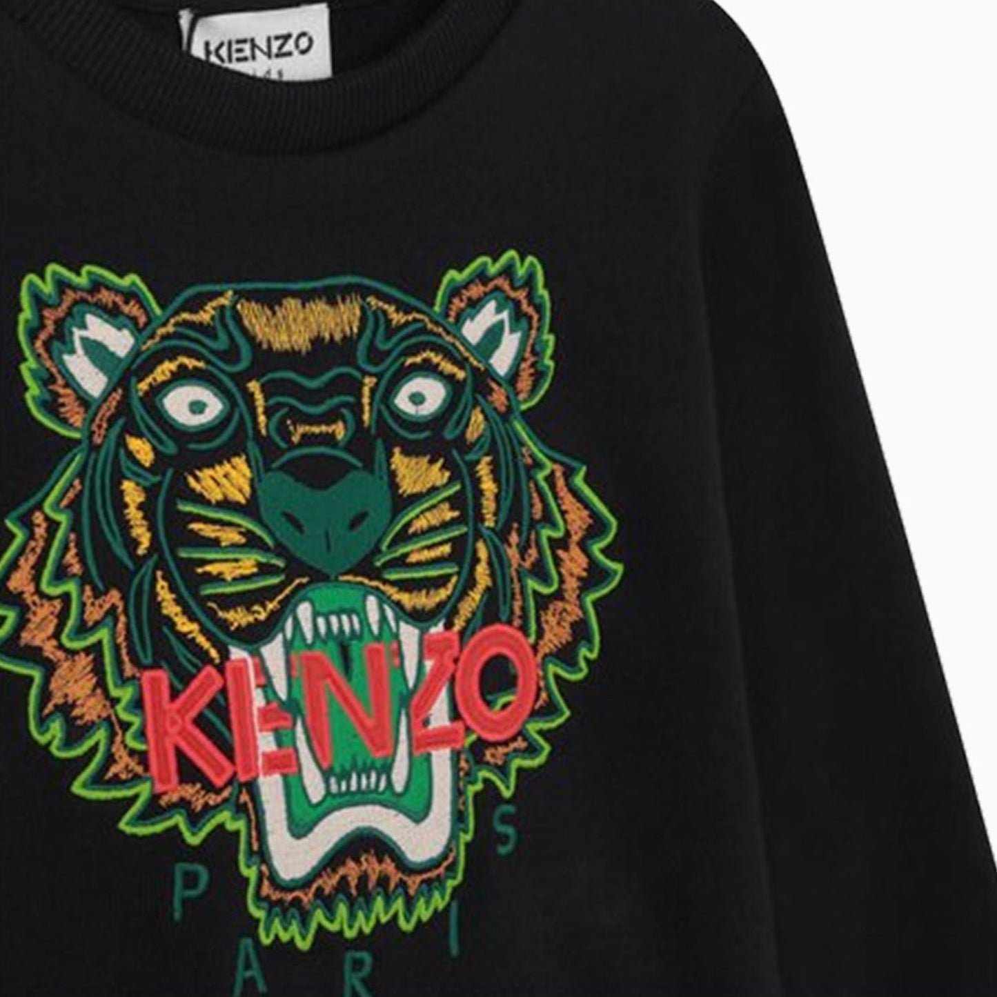 Kid's Tiger Long Sleeve Sweatshirt