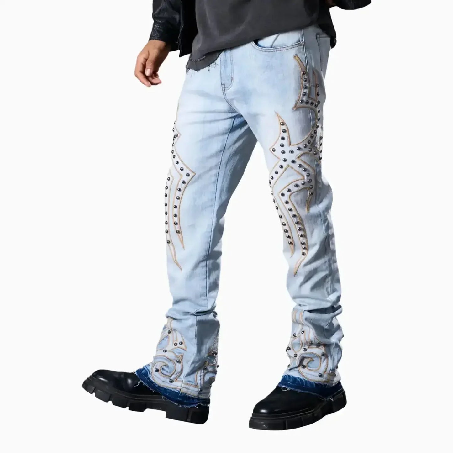 Men's Stacked Skinny Jeans Pant