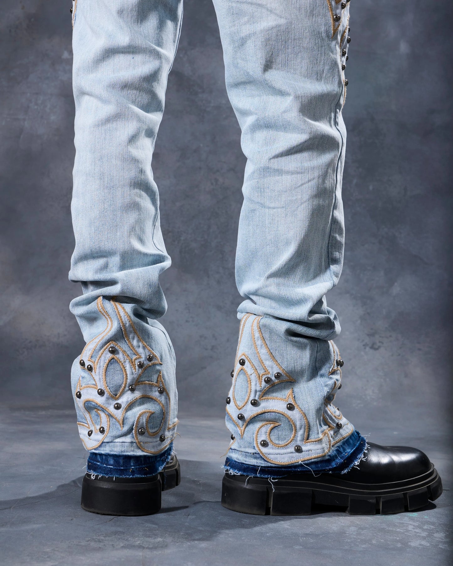 Men's Stacked Skinny Jeans Pant