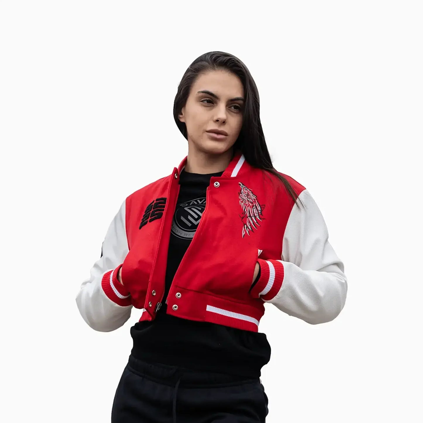 Women's Wings Wool Varsity Jacket