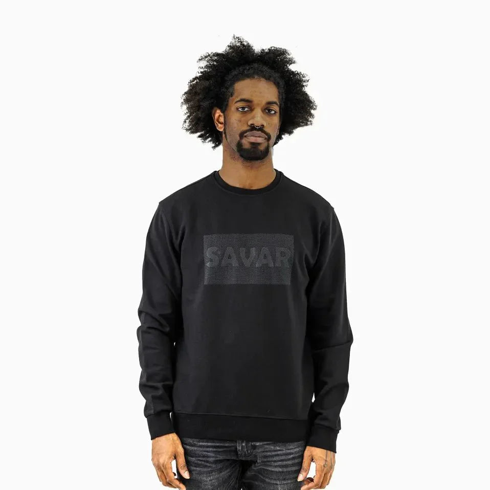 Men's Glitter Crew Neck Sweatshirt
