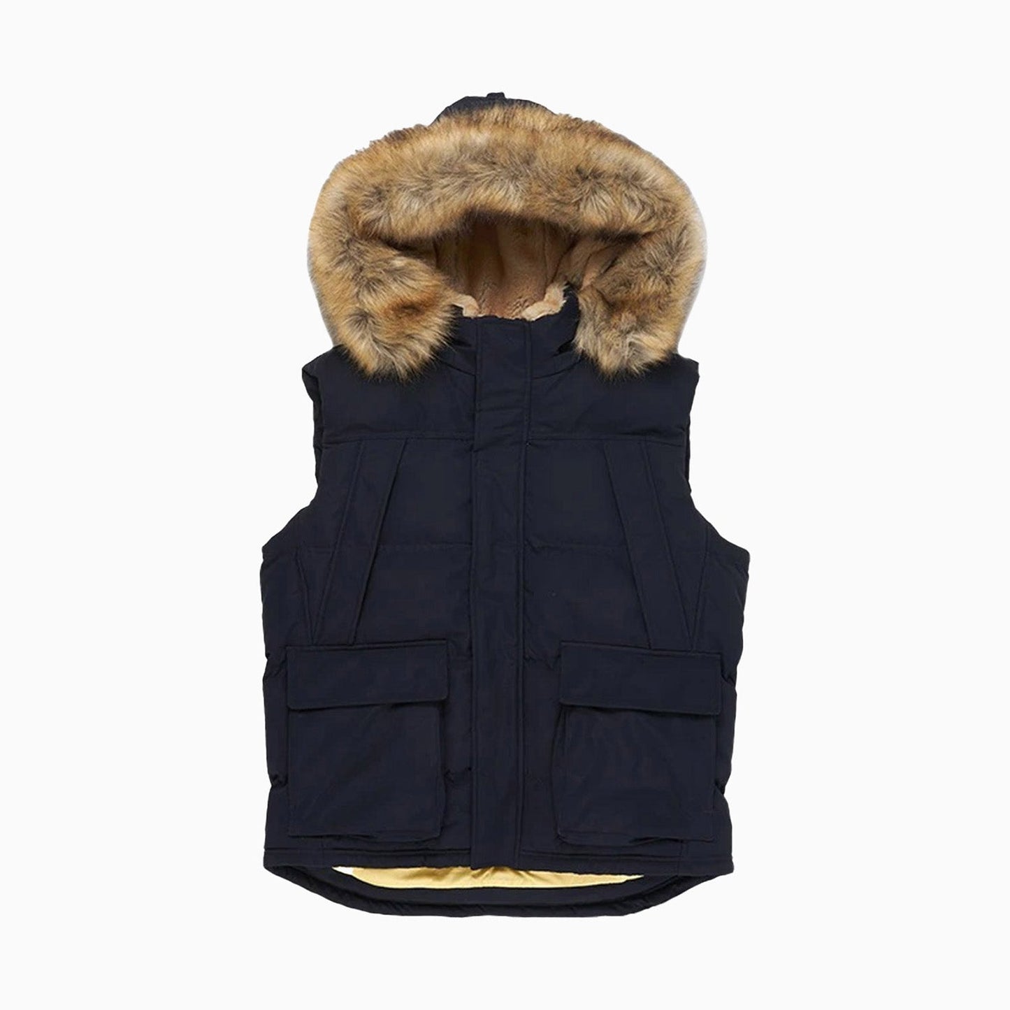 Men's Yukon Lined Hooded Puffer Vest