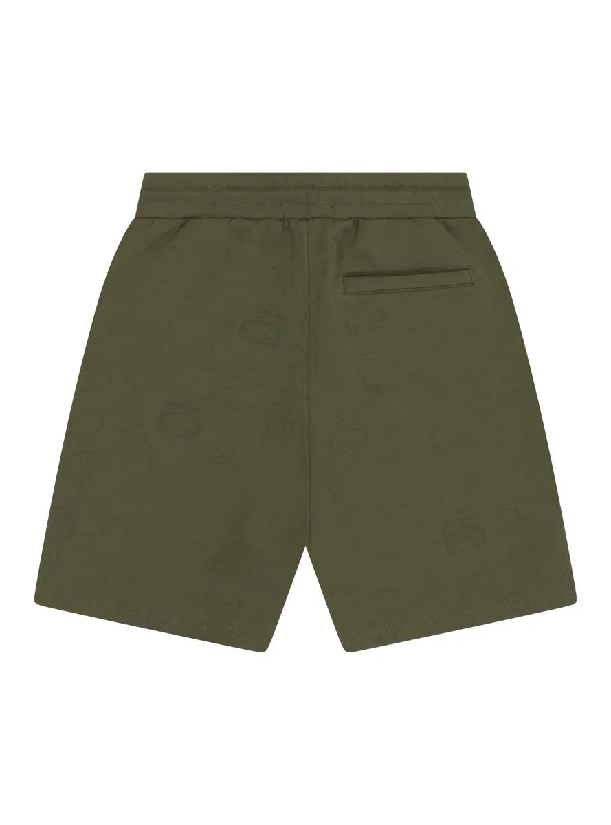 Men's Olive Green Logo Patch Co-Ord Set