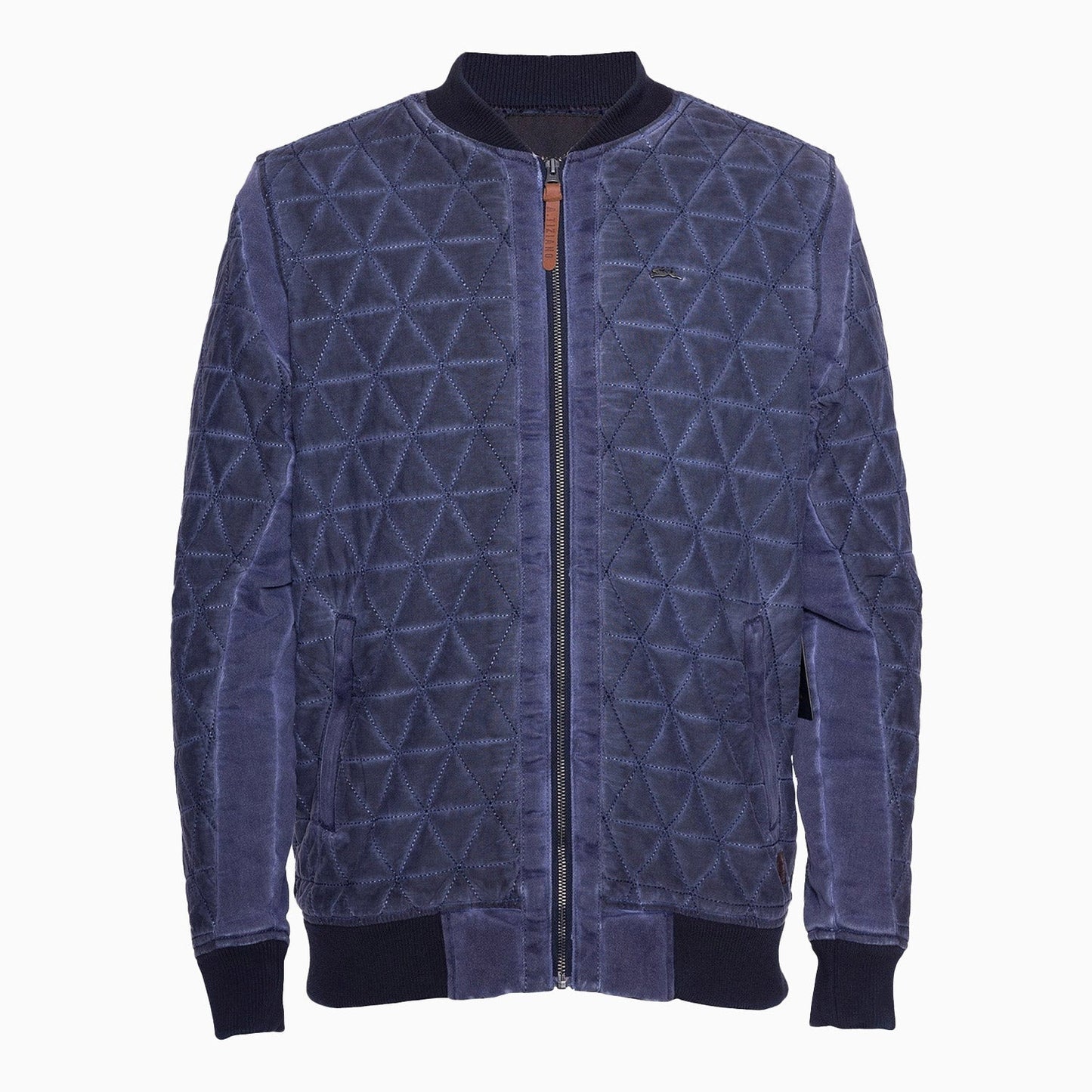 Men's Brian Cold Dye Quilted Bomber Jacket