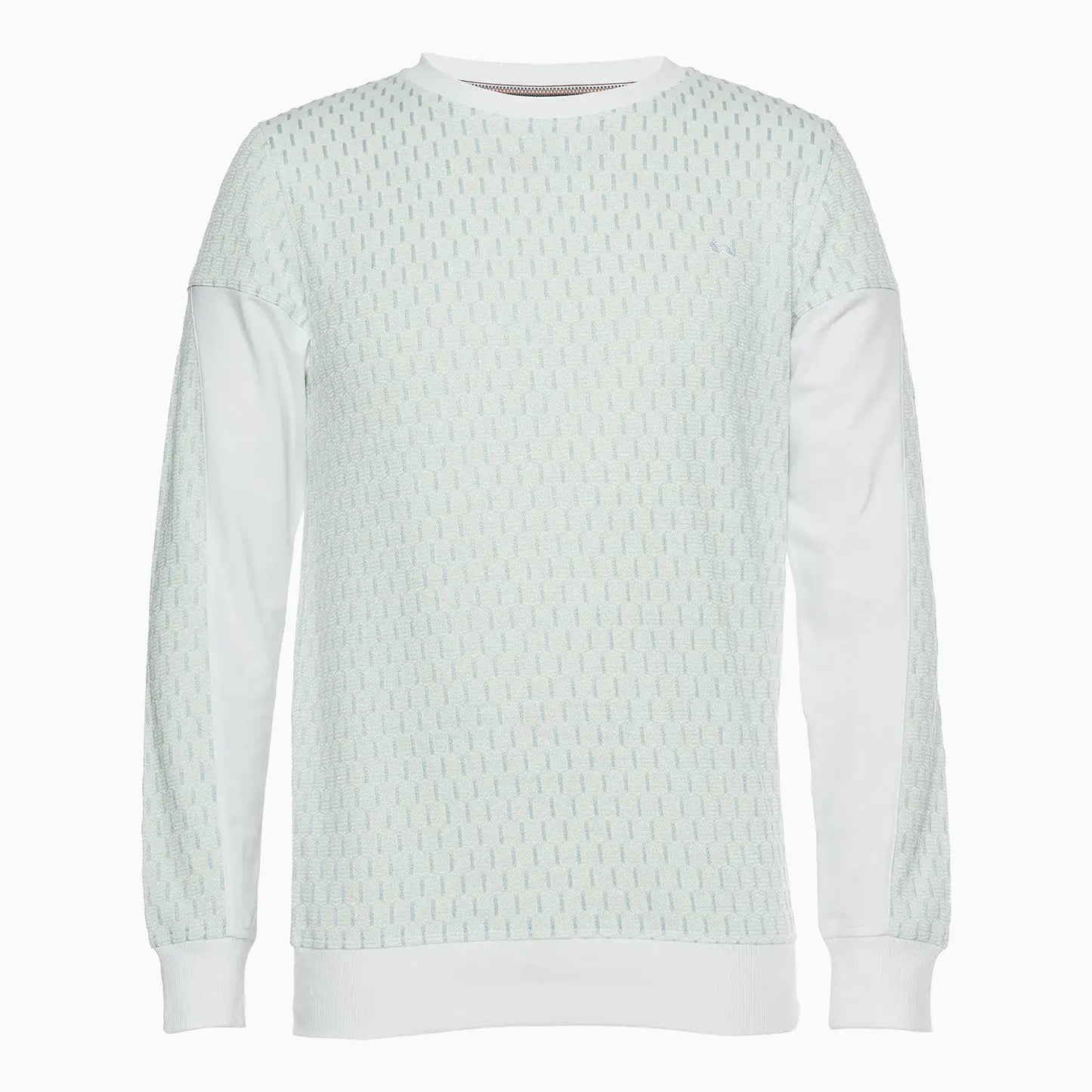 Men's Oscar Jacquard Knit Crew Neck Sweatshirt