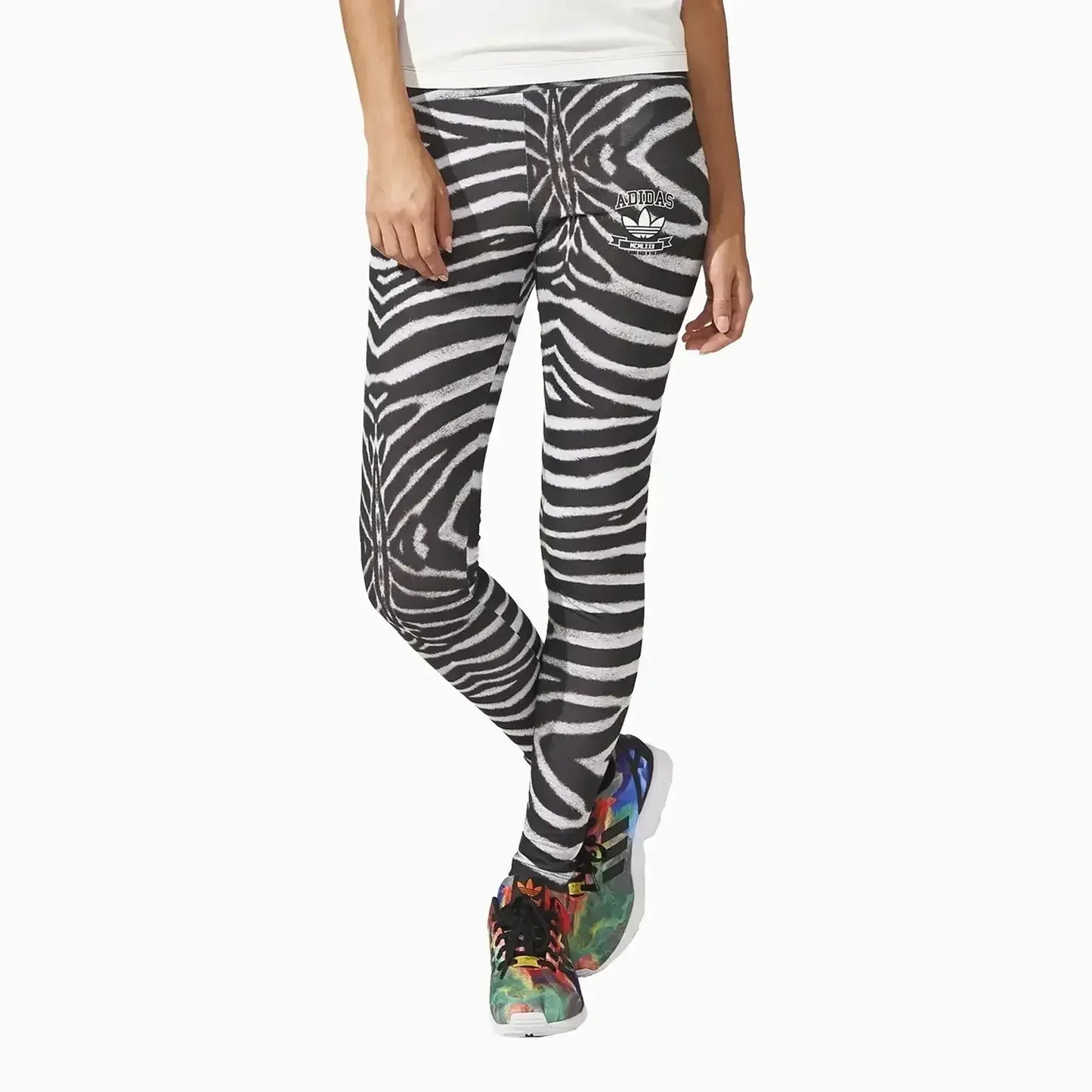 Women's Originals Zebra Stripe Print Leggings
