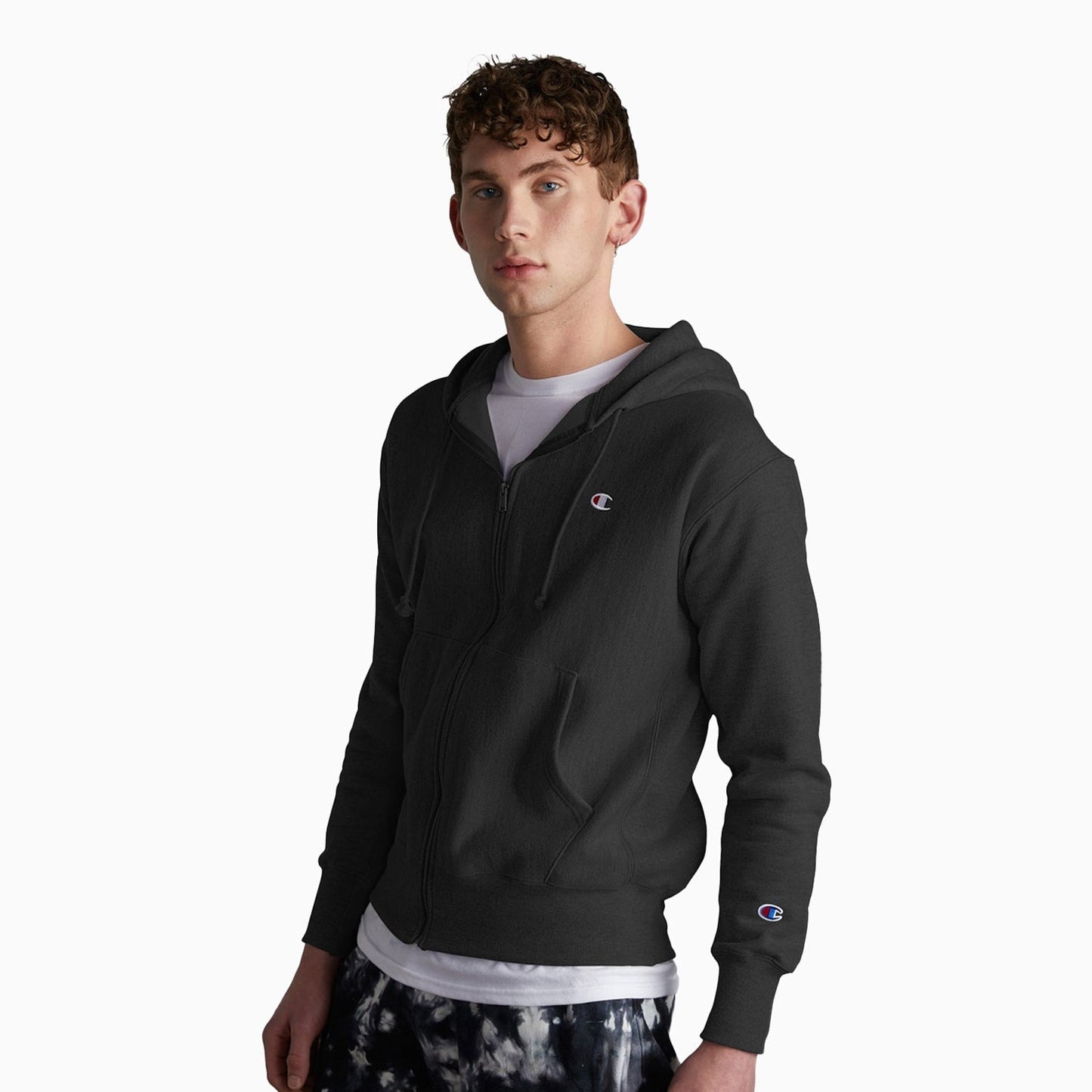 Men's Reverse Weave Full Zip Hoodie