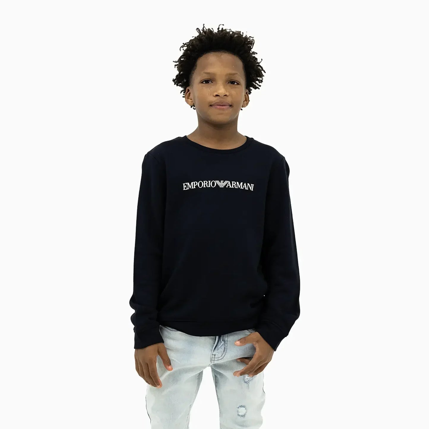 Kid's Logo Crew Neck Sweatshirt