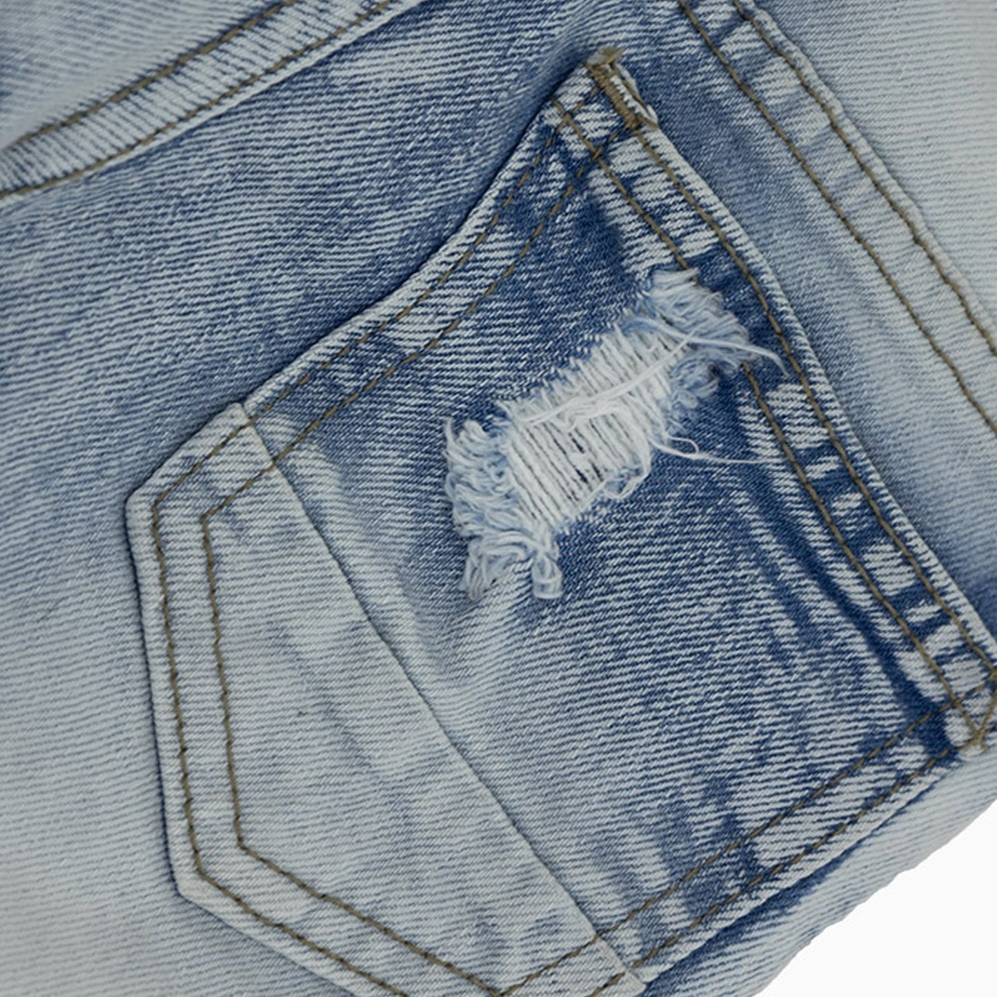 Kid's Little Washed Up Denim Shorts