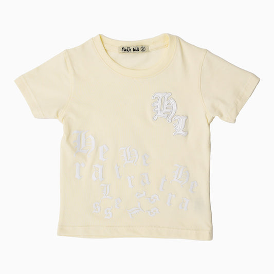 Kid's Heartless Applique T-Shirt